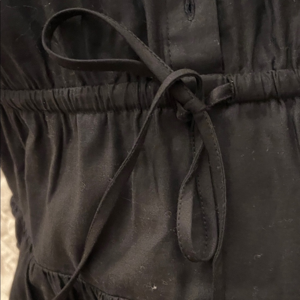 Reformation Charcoal Button-Up Blouse - Picture 6 of 6